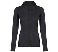 Merinomix 200 Realfleece Descender Zip-Hoodie Damen jet heather/black-S