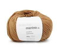 Merinowolle Rico Merino dk Fb. 68 caramell, Wolle zum Stricken & Häkeln