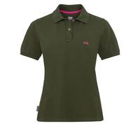 Merkel Gear Damen Poloshirt Organic Oliv (Größe: XL) 42 grün