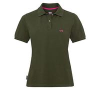 Merkel Gear Damen Poloshirt Organic Oliv (Größe: S) 36 grün