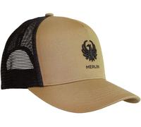 Merlin Burford Core Trucker Kappe, grün-braun für Männer