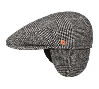 Merlino Flatcap mit Ohrenklappen by Mayser schwarz-weiß 57 cm