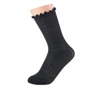 Merlvida Rüschen Socken Damen aus Baumwolle mit Spitze Knöchelsocken Kleidsocken Prinzessin Trachtensocken für Dirndl Alltag und Party