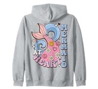 Mermaid At Heart Ocean Lover Coastal Beach Vibes Kapuzenjacke