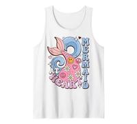 Mermaid At Heart Ocean Lover Coastal Beach Vibes Tank Top