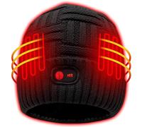 Mermaid Beheizte Mützen Herren Damen Wiederaufladbar Beheizbare Hüte Winter Warm Elektrisch Gestrickt Skull Beanies Hüte