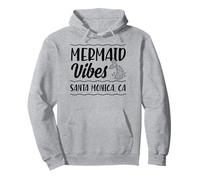 Mermaid Vibes Santa Monica California Meerjungfrauenschwanz Pullover Hoodie