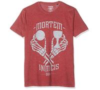 Meroncourt Herren T-Shirt Gr. XXL, Rot (Red Red)
