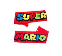 Meroncourt Nintendo Super Mario Bros. Strickschal, Rot, Einheitsgröße