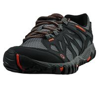 Merrell ALL OUT BLAZE AERO SPORT, Herren Trekking- & Wanderhalbschuhe, Mehrfarbig (BLACK/RED), 43 EU