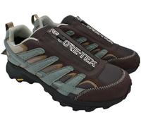 Merrell Damen Moab Speed Zip Gore-Tex 1TRL, Forest/Expresso, 37.5 EU