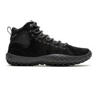 Merrell Sneaker Wrapt Mid WP (Minimal-Laufschuhe, Leder, wasserdicht) schwarz Damen, Größe Euro (US) 42,5 (11)