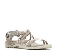 Merrell Sandale Terran 3 Cush Lattice Nubukleder moongrau Damen, Größe Euro (US) 38 (7,5)