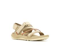 Merrell Sandale Terran 4 Backstrap Incense – Vollnarbenleder, Klettverschluss – Damen 39