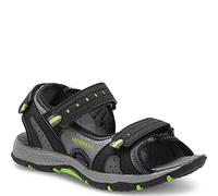 Merrell Jungen Panther 2.0 Knöchelriemchen Sandalen, Schwarz (Black Black), 34 EU
