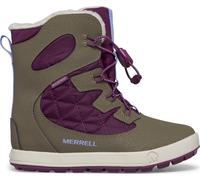 Merrell Unisex Kid's Snow Bank 4.0 WTRPF Boot, Truffle Plum, 30.5 EU