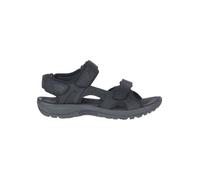 Merrell Leder-Trekkingsandalen "Sandspur 2" in Schwarz - Größe 43 | Herrenschuhe Outdoorschuhe
