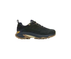 Merrell Leder-Trekkingschuhe "Moab Speed 2" in Schwarz - Größe 41 | Damen Outdoor Sport Schuhe