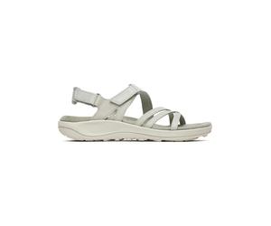 Merrell Leder-Wandersandalen "Harbor" in Grau - Größe 41 | Damen Outdoor Sport Schuhe