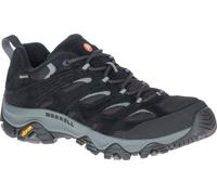 Merrell - Wanderschuhe aus GORE-TEX - Moab 3 Gtx/Black/Grey für Herren - Größe 44 - schwarz schwarz 44