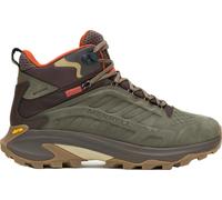 Merrell Men's Moab Speed 2 Leather Mid Waterproof Olive 41