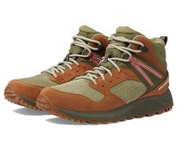Merrell Men's Wildwood Mid Leather Waterproof Hiking Boot, Wald, 37 EU