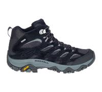 Merrell Herren Moab 3 Mid GTX Wanderschuhe, Black/Grey, 41 EU