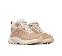 Merrell Moab Speed 2 Leather Mid Waterproof Damen Stiefel rosa beige - 37