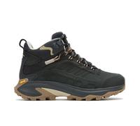 MERRELL Moab Speed 2 LTR MID WP Hiking BootWomen, Schwarz und silberfarben, 40 EU