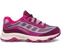 Merrell Moab Speed Low Waterproof Kids grey/berry - Größe 36 Kinder
