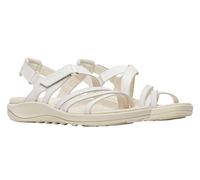 Merrell Sandale Harbor Backstrap (Vollnarbenleder) weiss/beige Damen, Größe Euro (US) 41 (10)