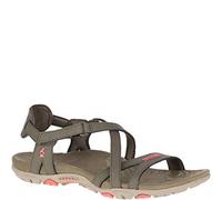 Merrell Sandspur Rose Damen-Ledersandalen, Grn (olivgrün), 38 EU
