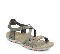 Merrell Sandspur Rose Damen-Ledersandalen, Grn (olivgrün), 39 EU