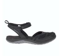 Merrell - Siren Wrap Q2 - black - Größe 37 - Damensandalen - weiches Fußbett