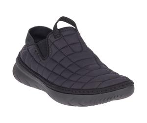Merrell Sneaker Hut Moc - leicht, bequem, Ferse herunterklappbar - schwarz Alltagschuhe Herren, Größe Euro (US) 41 (7,5)