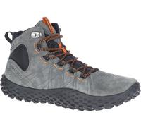 Merrell Sneaker Wrapt Mid WP (Minimal-Laufschuhe, Leder, wasserdicht) granitegrau Herren, Größe Euro (US) 43,5 (9,5)