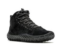 Merrell Sneaker Wrapt Mid WP (Minimal-Laufschuhe, Leder, wasserdicht) schwarz Herren, Größe Euro (US) 44,5 (10,5)
