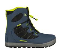 Merrell Kinder Schneeschuhe Snow Bank 4.0 wasserdicht Navy/Lime EU 30