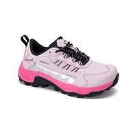 Merrell Stowe Low Wanderschuh für Kinder, Unisex, Pink/Silber/Schwarz, 6 Big Kid