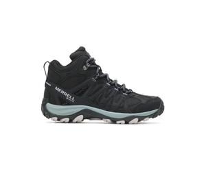 Merrell - Tageswanderschuhe Gore-Tex - Accentor 3 Sport Mid Gtx/Black W für Damen aus Leder - Größe 39 - schwarz schwarz 39