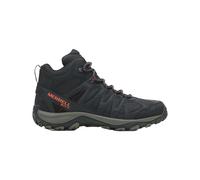 Merrell - Tageswanderschuhe mit GORE-TEX - Accentor 3 Sport Mid Gtx Black/Tangerine für Herren aus Leder - Größe 44 - schwarz schwarz 44