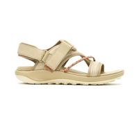 Merrell Damen Trekkingsandale Terran 4 Backstrap – Vollnarbenleder, Klettverschluss – Incense 41
