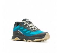 Merrell Trail-Laufschuhe Moab Speed GTX (wasserdicht) blau/schwarz Herren, Größe Euro (US) 41,5 (8)