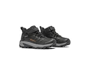 Merrell Trekkingschuhe "Moab Speed 2" in Schwarz - Größe 30 | Kinder Outdoor Sport Schuhe