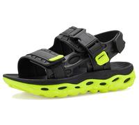 Merrell Unisex Child Hut Ultra, Schwarz/Limettengrün, 12 Little Kid
