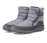 Merrell Unisex-Child Polar Puffer Snow Boot, grau / orange, 12 Big Kid