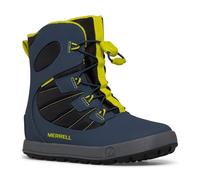 Merrell Juniors' Snow Bank 4.0 Waterproof Navy/lime 30