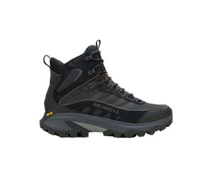 Merrell - Winter-Wanderschuhe - Moab Speed 2 Thermo Mid Wp Triple Black für Herren aus Leder - Größe 41.5 - schwarz schwarz 41.5