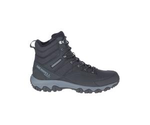 Merrell - Winterschuhe - Thermo Akita Mid Wp Black für Herren aus Leder - Größe 43 - schwarz schwarz 43