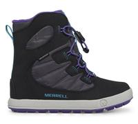 Merrell Winterstiefel Snow Bank 4.0 WTRPF (wasserdicht, warm) schwarz/purple Mädchen, Größe Euro (US) 37 (6)
